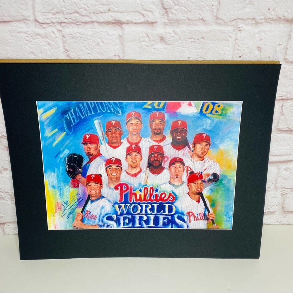 Phillies 2008 World Series Champions Large Print